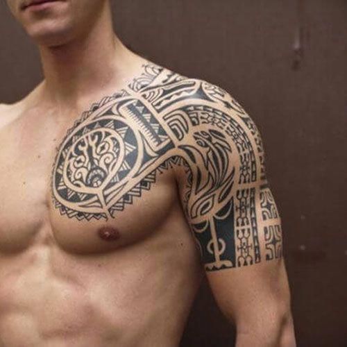 dessins de tatouage pour l'épaule des hommes