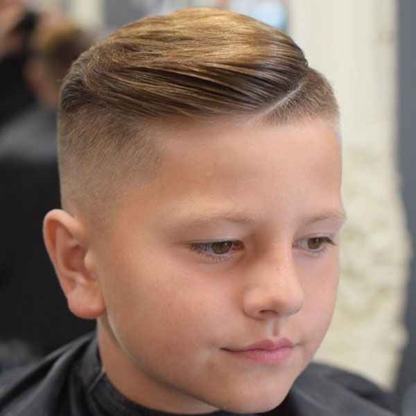 Cool 9, 10, 11, 12 ans Styles de coupe de cheveux se fanent pour les garçons