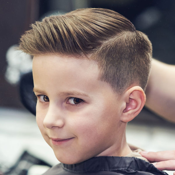 Boys Comb Over Fade Haircuts