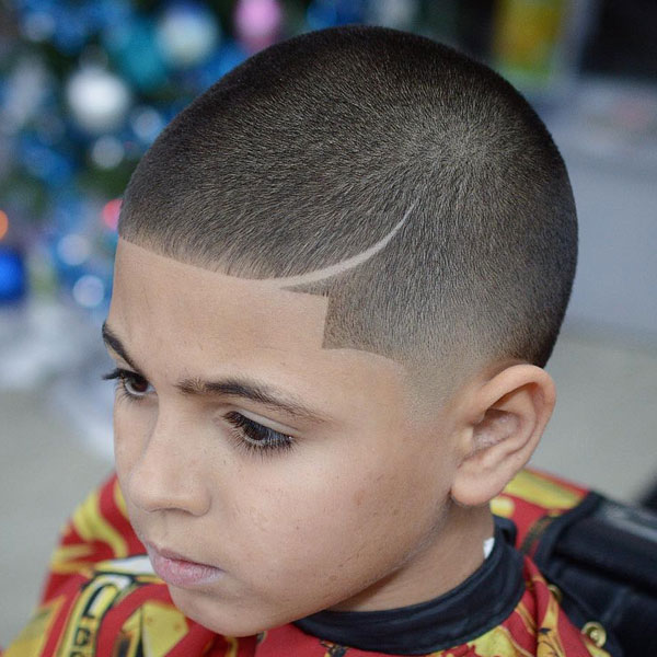 Cool Boys Buzz Cut Fade Haircut Coupe