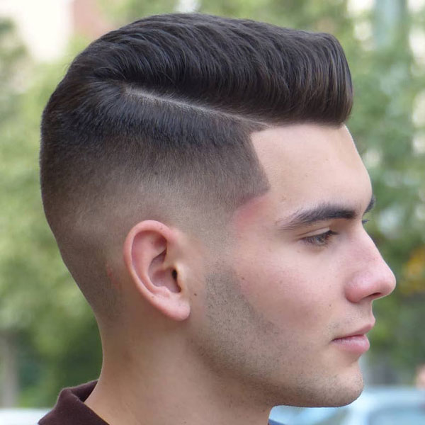 Taper Fade with Part
