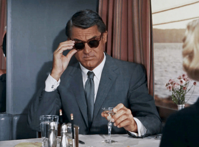 Cary Grant dans le nord par le nord-ouest