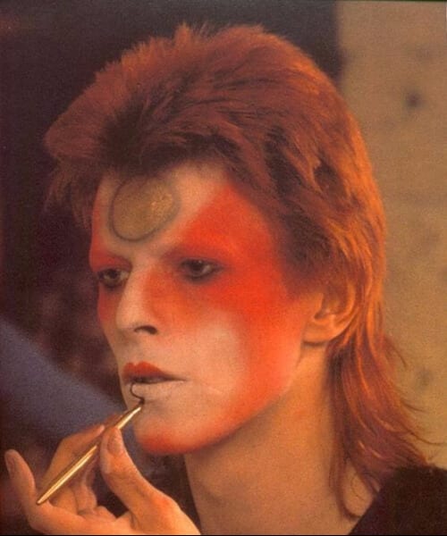 David Bowie mullet coupe de cheveux