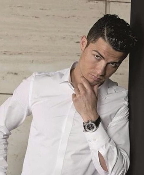 Cristiano Ronaldo partie coiffures