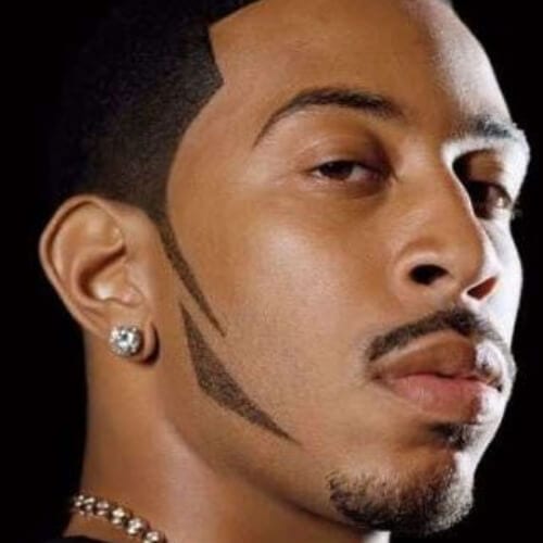 ludacris style moustache et barbiche