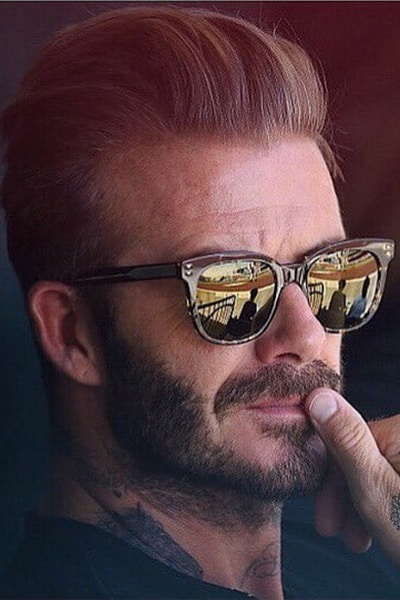 Le David Beckham Comb Over