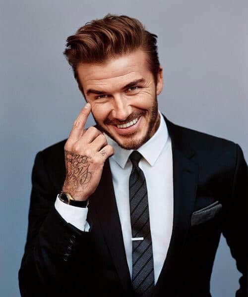 David Beckham classique coiffures pour hommes