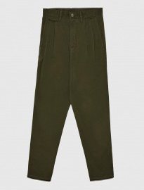 Pantalon Chino Plissé Zara