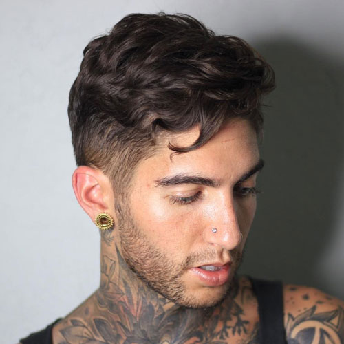 Coiffure classique pour hommes