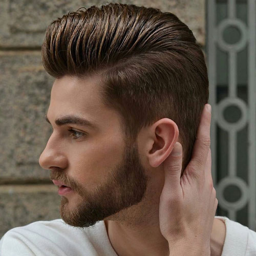 Peigne sur pompadour