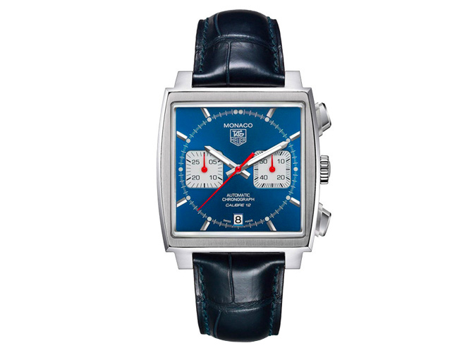 TAG Heuer Monaco avec cadran bleu