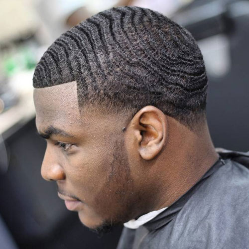 Waves Haircuts Pour Les Hommes Noirs