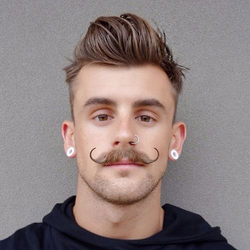 Styles Moustache Guidon