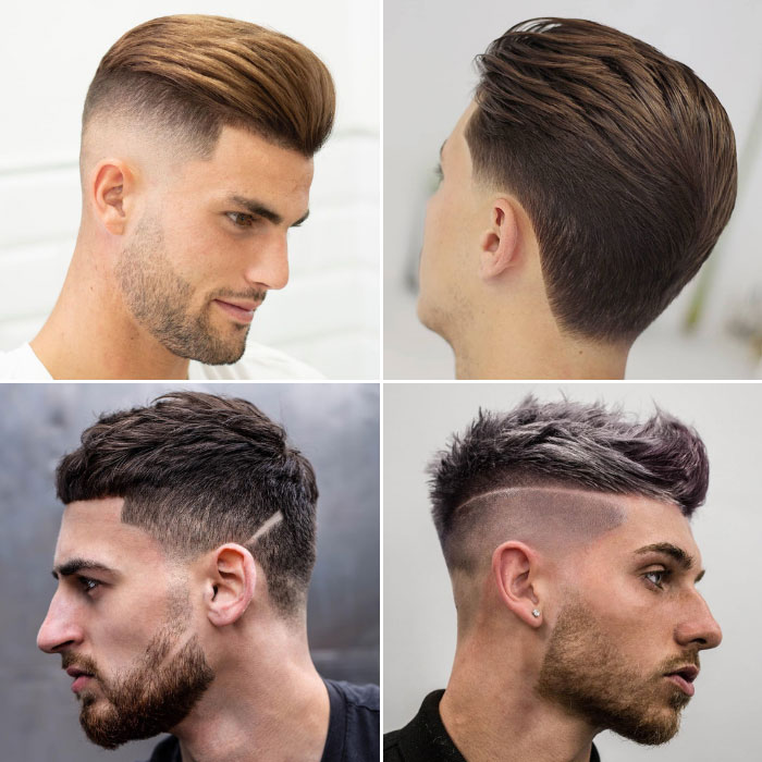 Fade Haircut Men