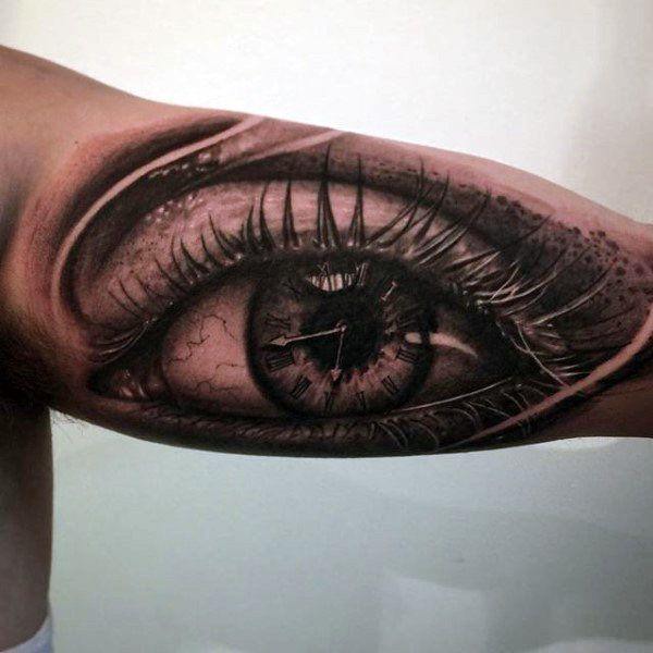 idées de tatouage des yeux avec un sens