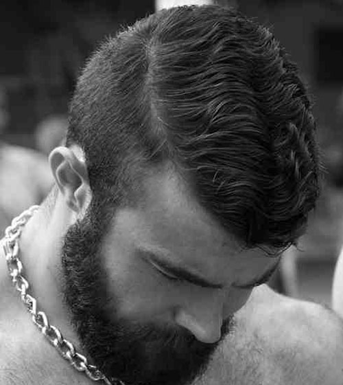 Dégagement avec barbe