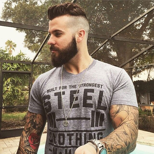 Tatouages ​​et barbe