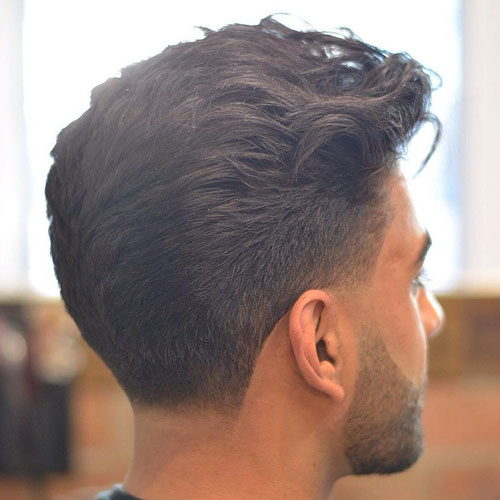Fade Low Taper avec barbe