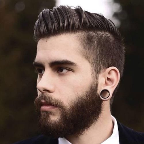 Peigne avec cône et barbe