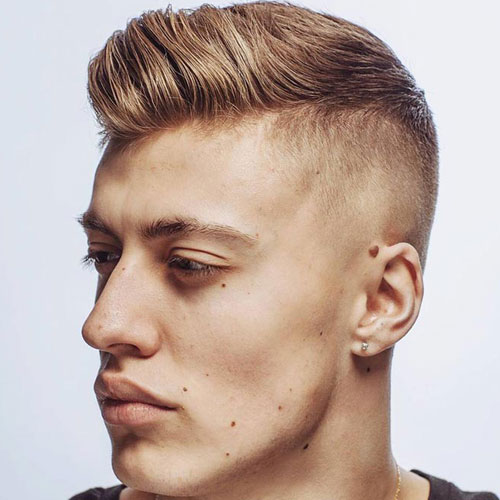 Blonde Undercut