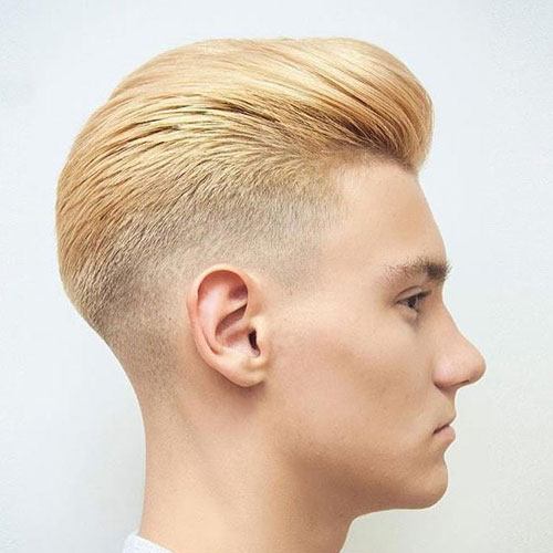 Blonde Fade Haircut