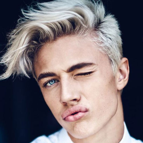 Coiffures Hommes Blonds