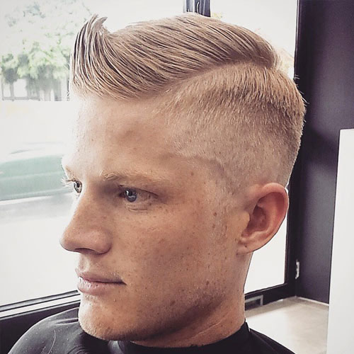 Coupes de cheveux pour mecs blondes