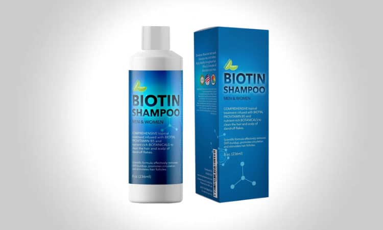 Shampooing à la biotine pour la croissance des cheveux