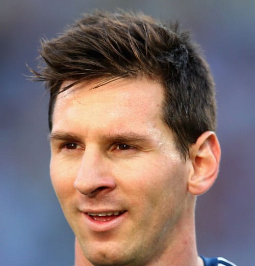 Coupe de football d'un joueur de football - Lionel Messi