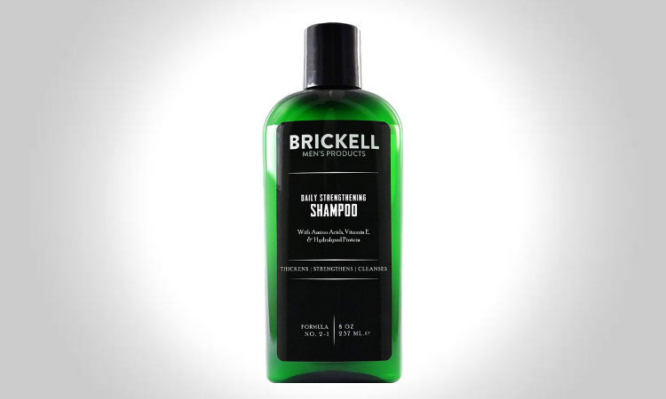 Shampooing fortifiant Brickell pour hommes
