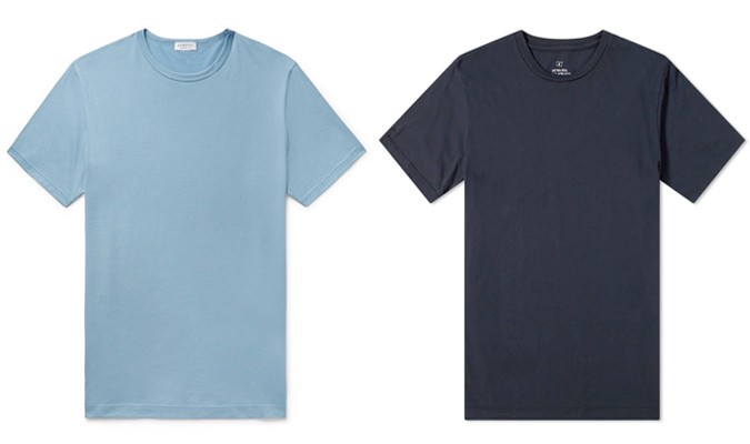 Tee-shirts unis pour hommes