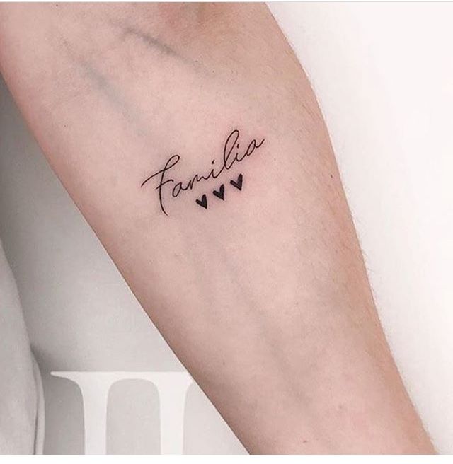 tatouage simbolo familia
