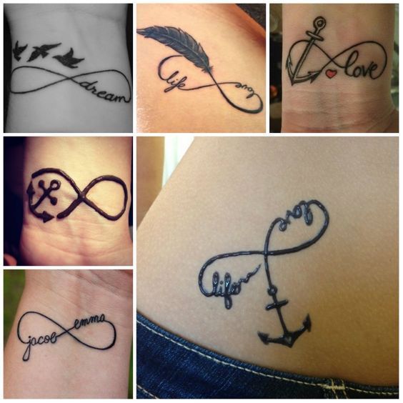 tatuajes signo infinito