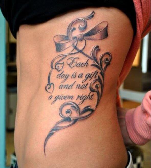 Quote Tattoo Ideas Girl