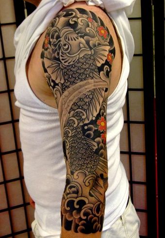 dessins de tatouage complet du corps yakuza avec des significations