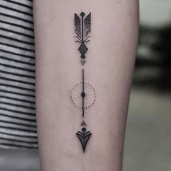 tatuajes de flechas para hombres