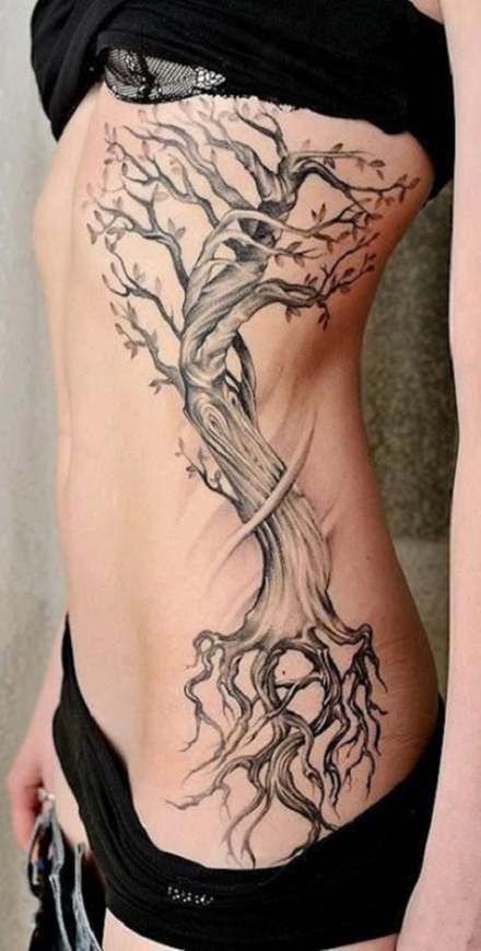 idées de tatouage arbre généalogique