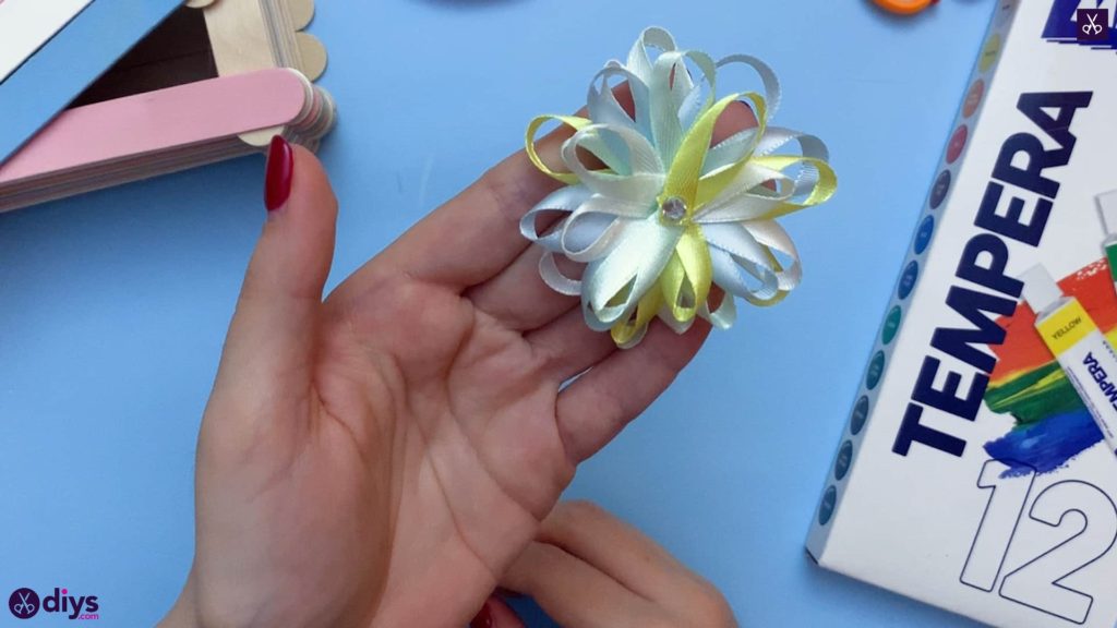 Boîte à bijoux bâton de popsicle fleur