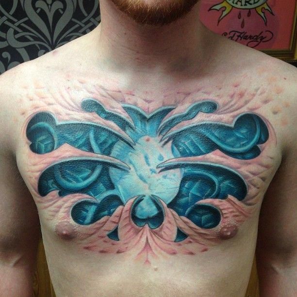chest tattoo designs with meaning