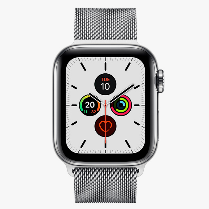 Apple Watch série 5 "style =" marge: 0 auto;