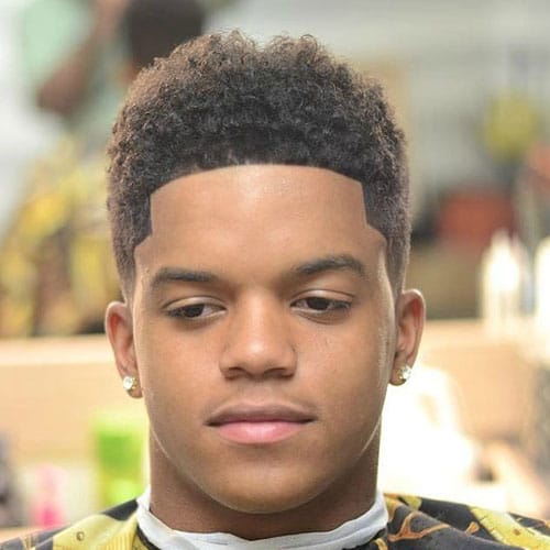Haircut For Round Face Black Men