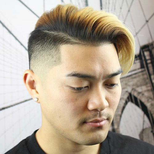 Coupes de cheveux pour les hommes asiatiques aux visages ronds