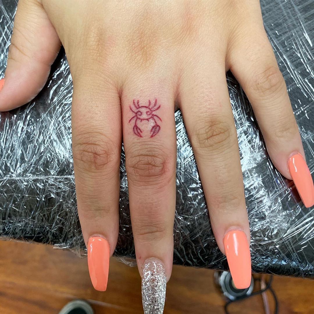 tatouages ​​du zodiaque cancer