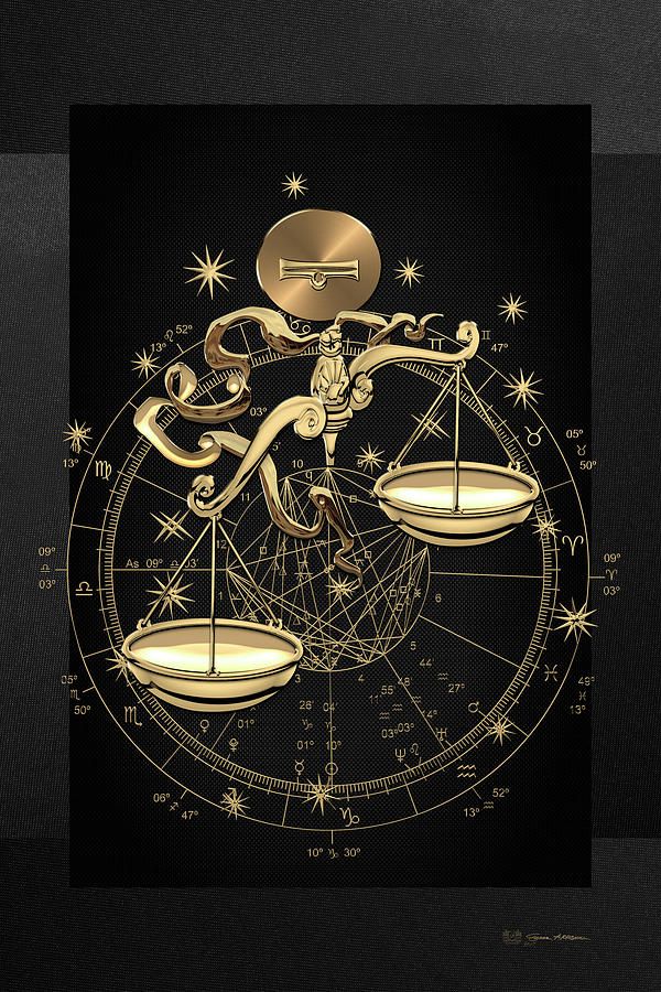 Balance zodiaque horoscope constellation tatouage
