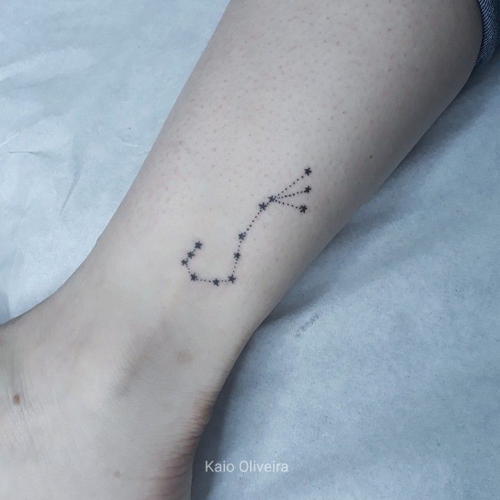 scorpion zodiaque horoscope constellation tatouage