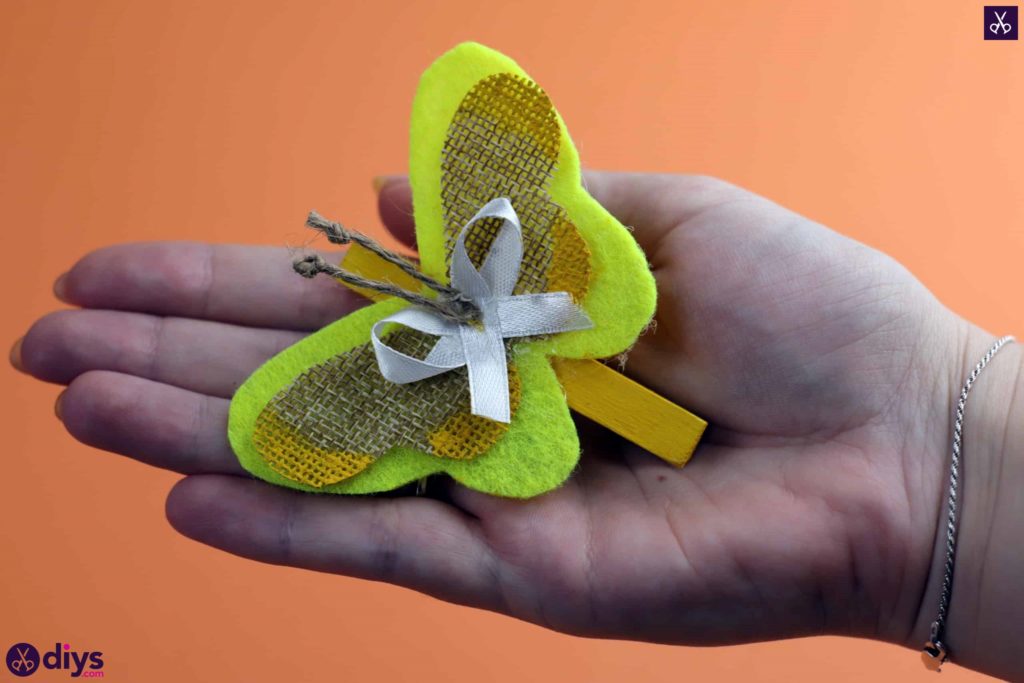 Comment fabriquer un papillon à partir d'un décor de pince à linge