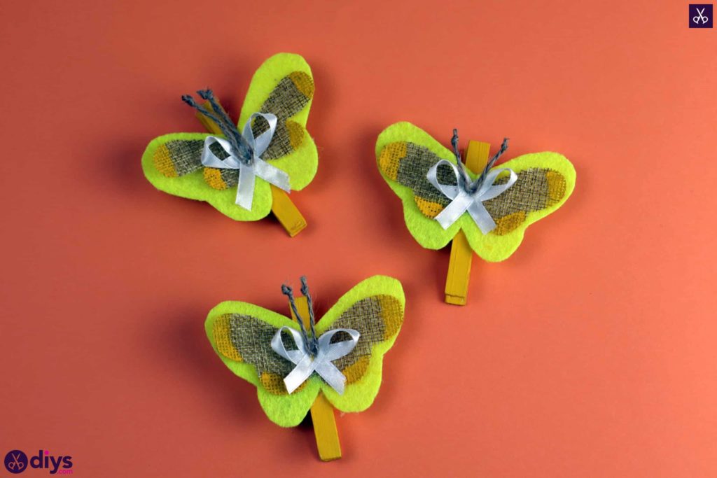Comment fabriquer un papillon à partir d'un projet coloré simple avec une pince à linge