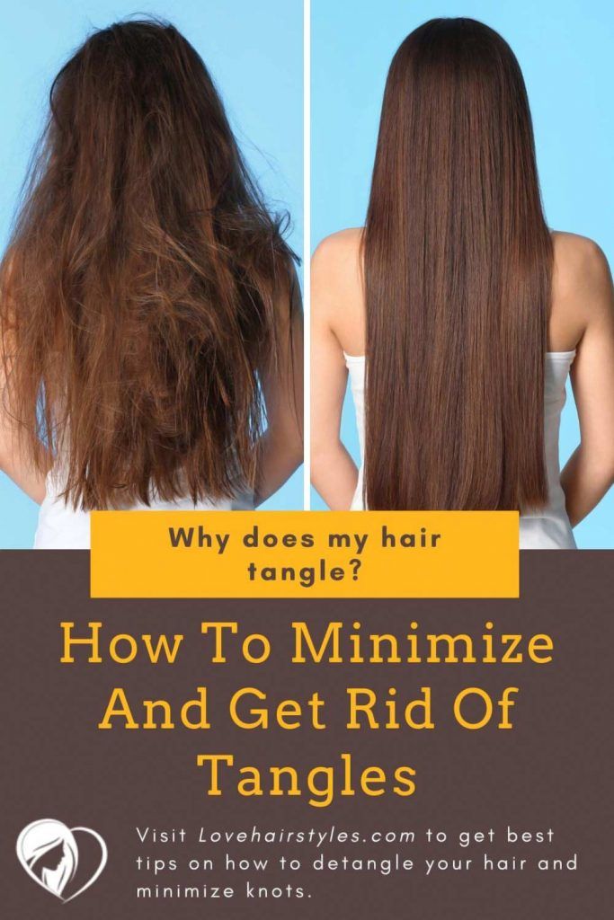Comment minimiser et se débarrasser des enchevêtrements #matted hair #howtodetanglemattedhair #tangledhair