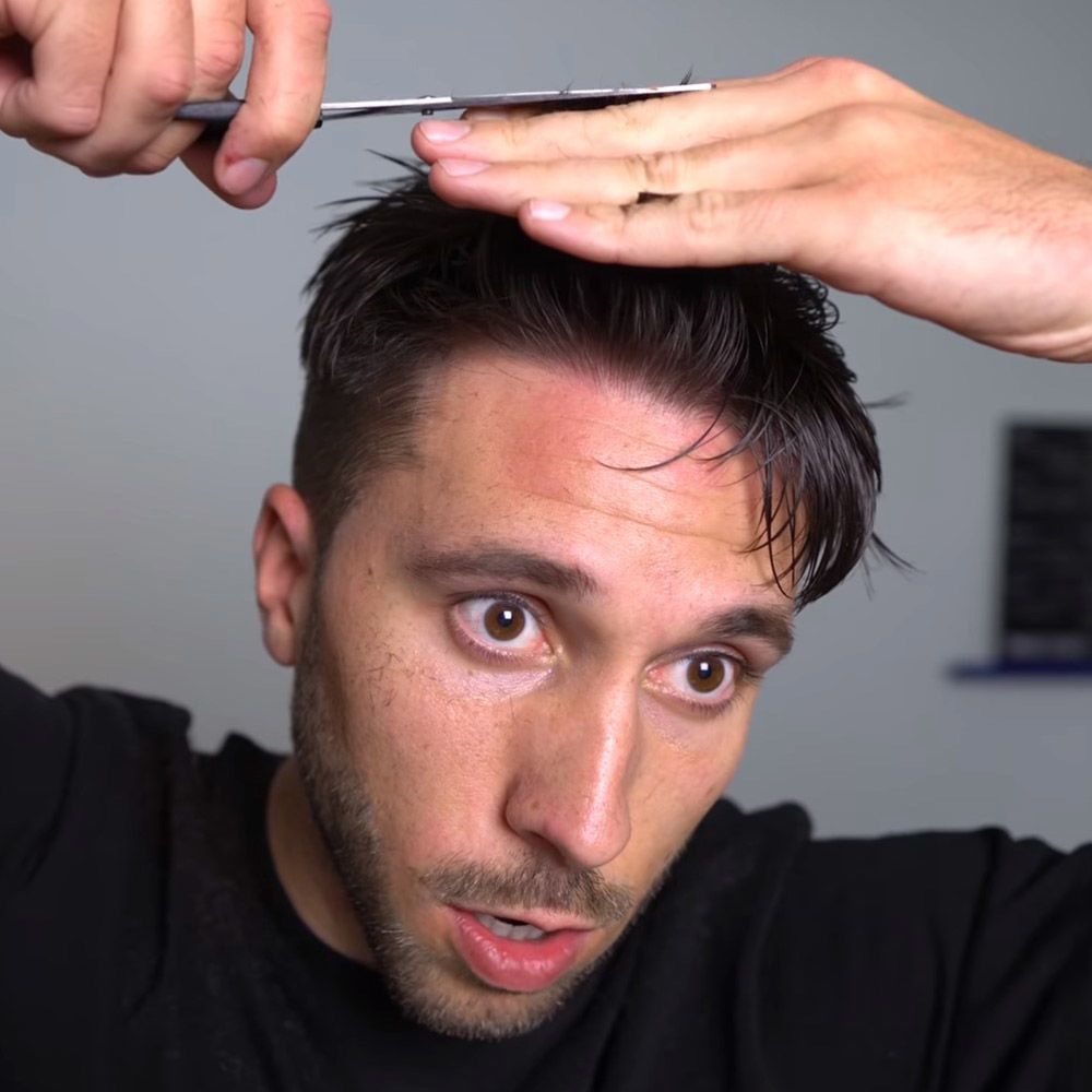Coupez vos franges #howtocutmen #menshaircuts #howtocutyourselfmen