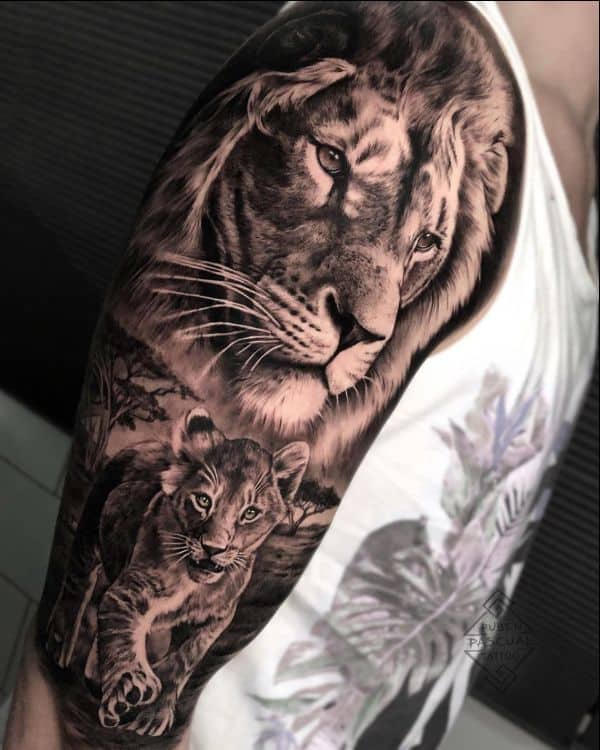 Tatouages ​​de Lion Signification